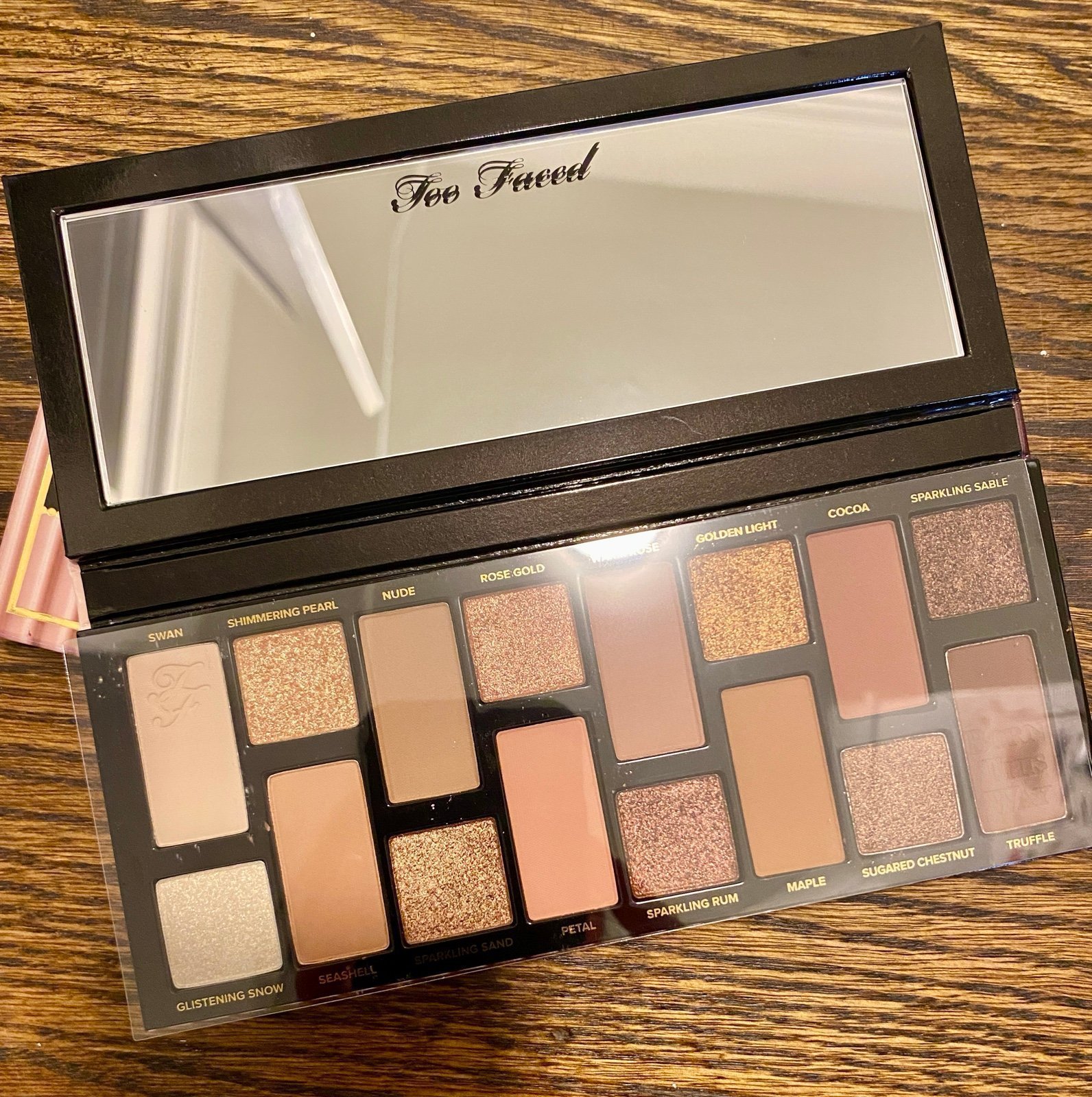 Brand new/ untouched Too Faced Born this Way makeup pal