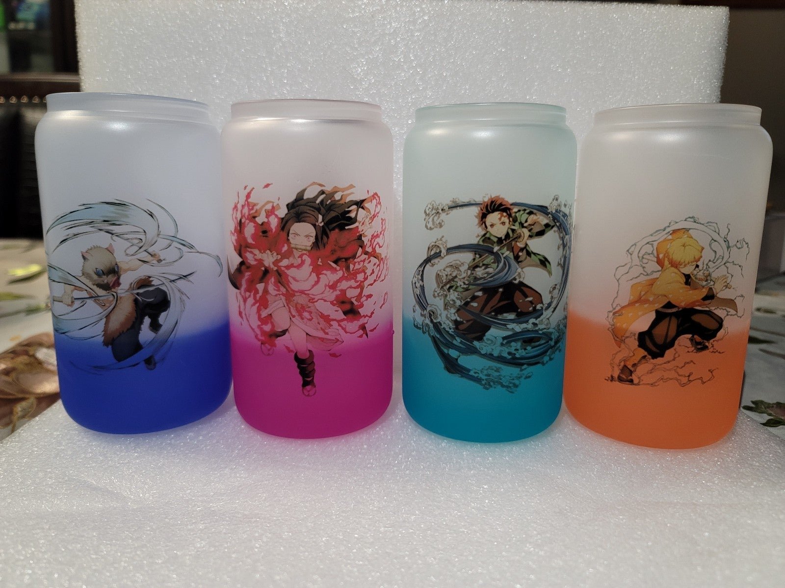 Demon slayer color changing glass cups custom 4bL2WMLXT