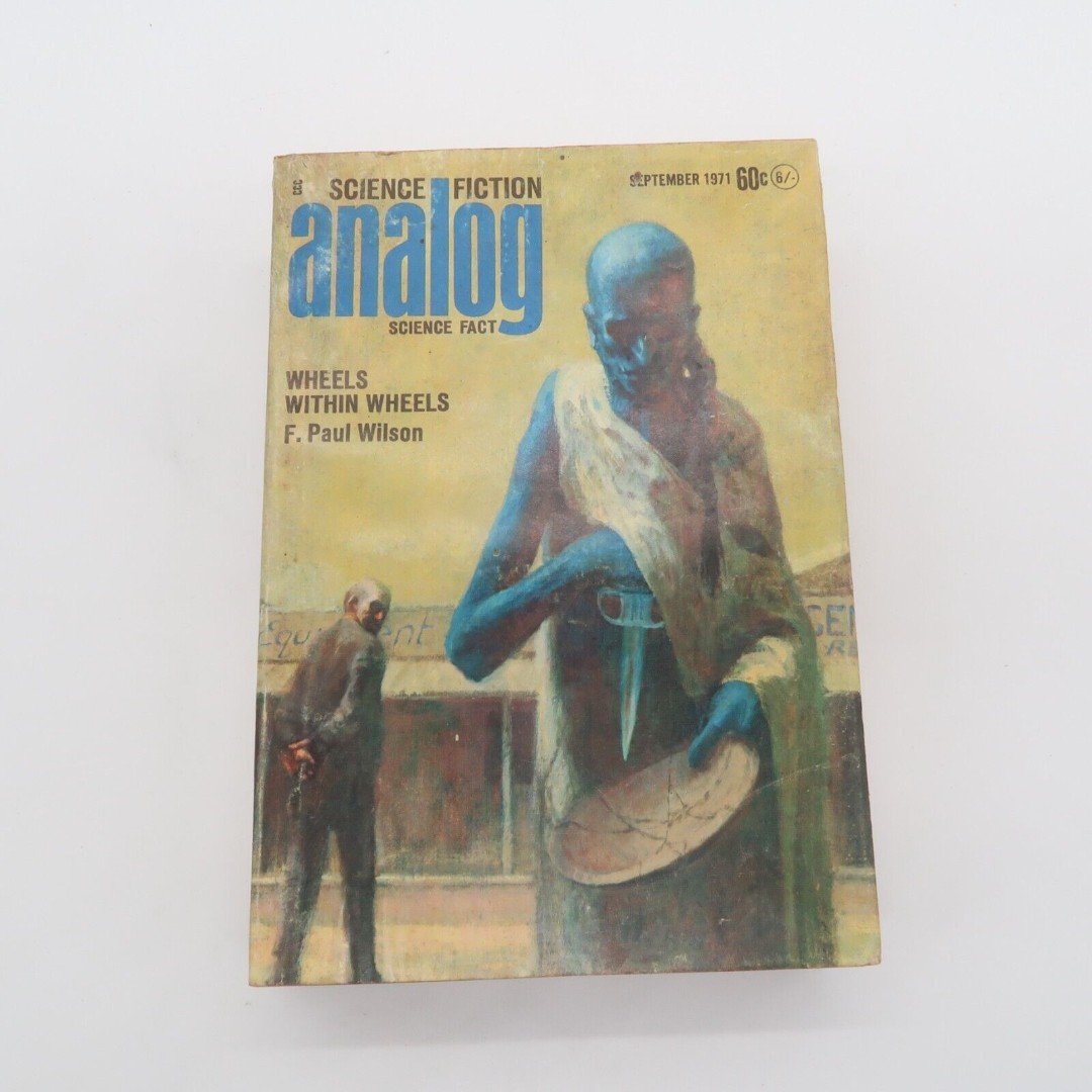 Vintage 1971 Analog Science Fiction Magazine Lot - Lot #8 1oNBAACTA