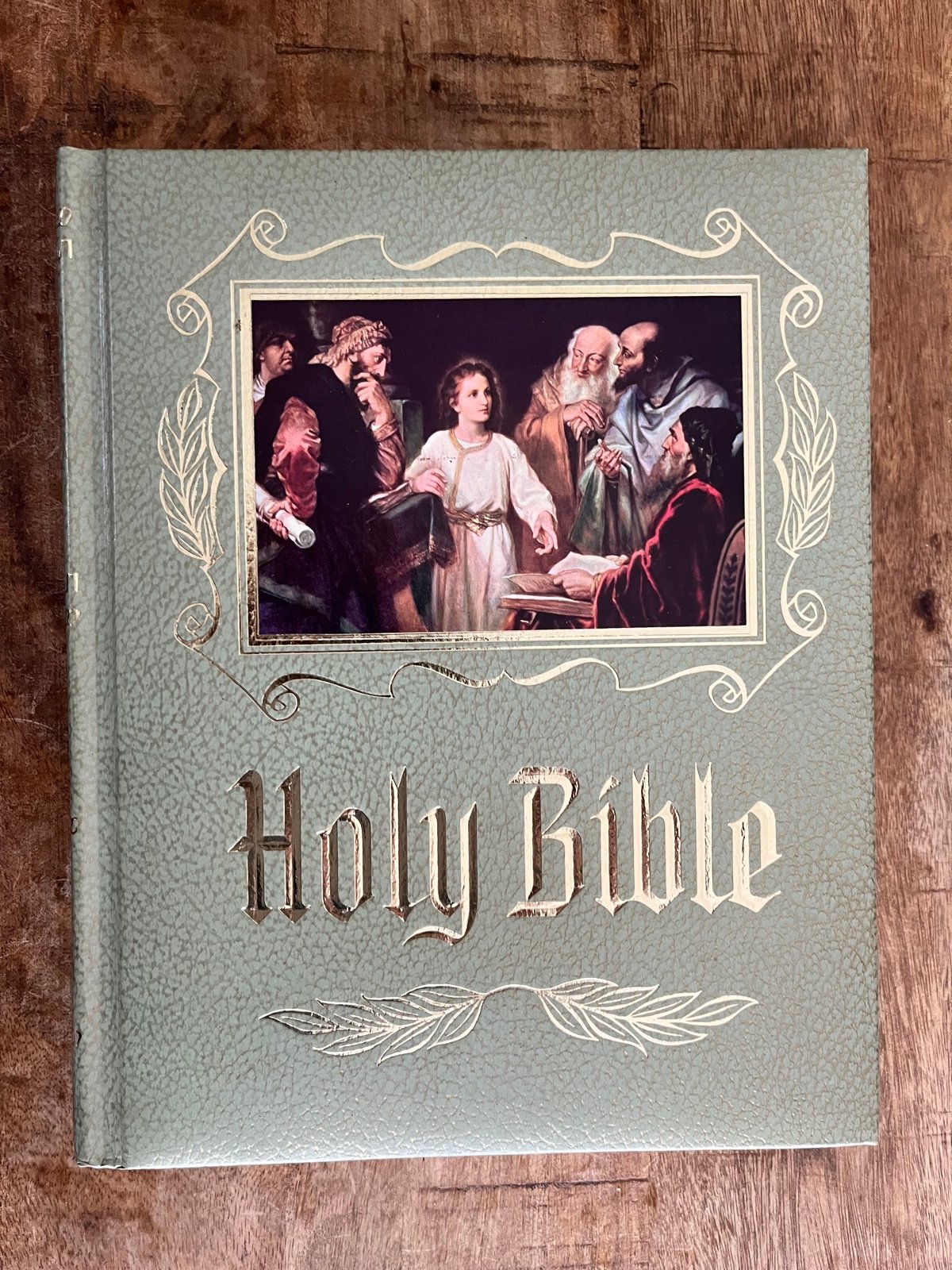 Vintage Heirloom Holy Bible Master Reference Edition Red Letter Printed In USA a88wirXwl
