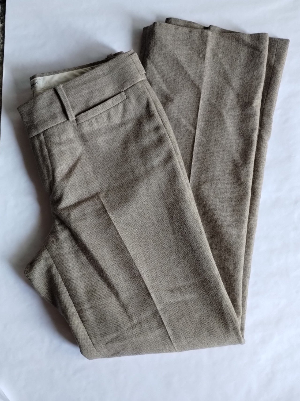 BANANA REPUBLIC Women´s Pants Size 2 THE MARTIN FIT Stretch Beige 3b6BcgnY8
