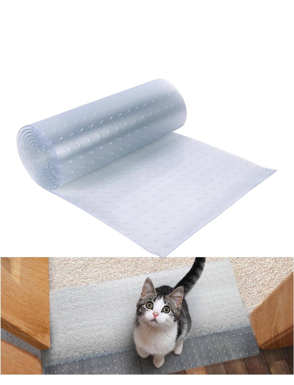 Cat Carpet Protector, Heavy Duty Plastic Pets Bb 8tlV9E
