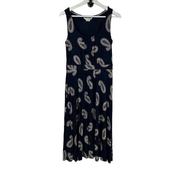 Boden Ella Jersey Paisley Print Dress size 6R 9lrX9wSW5