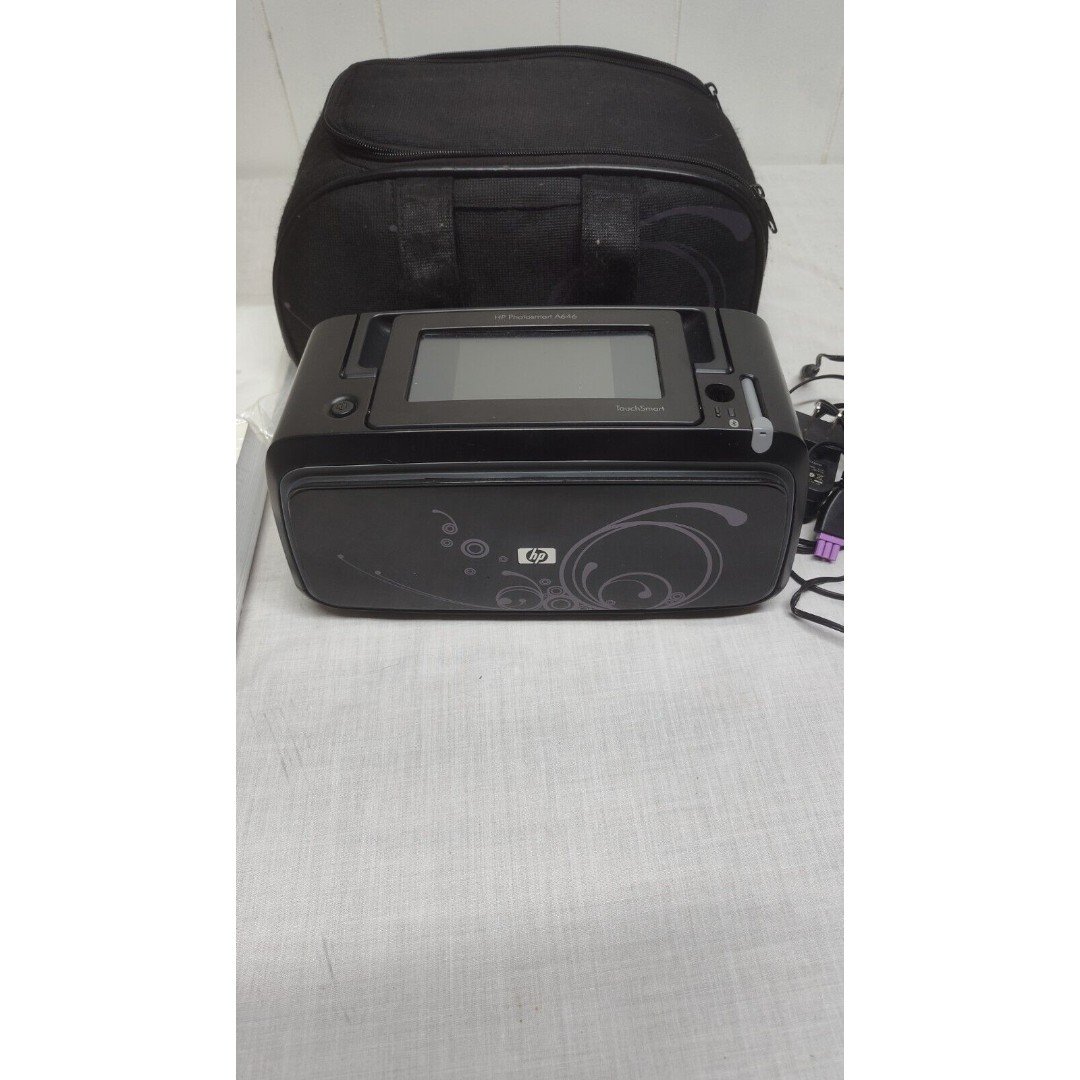 HP Photosmart A646 Digital Photo Inkjet Printer Bluetooth Carrying Case 6xADGoMUv