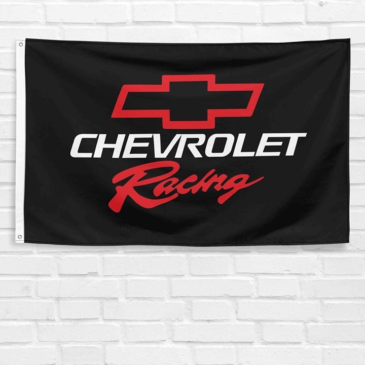 For Chevrolet Racing 3x5 ft Banner Corvette Chevy Camar