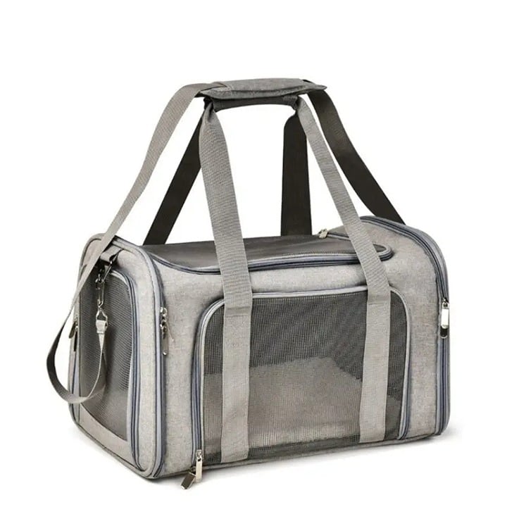 grey Large Cat Carriers Dog Carrier Pet Carrier For Large Cats Dogs Puppies Port 42aISw11b