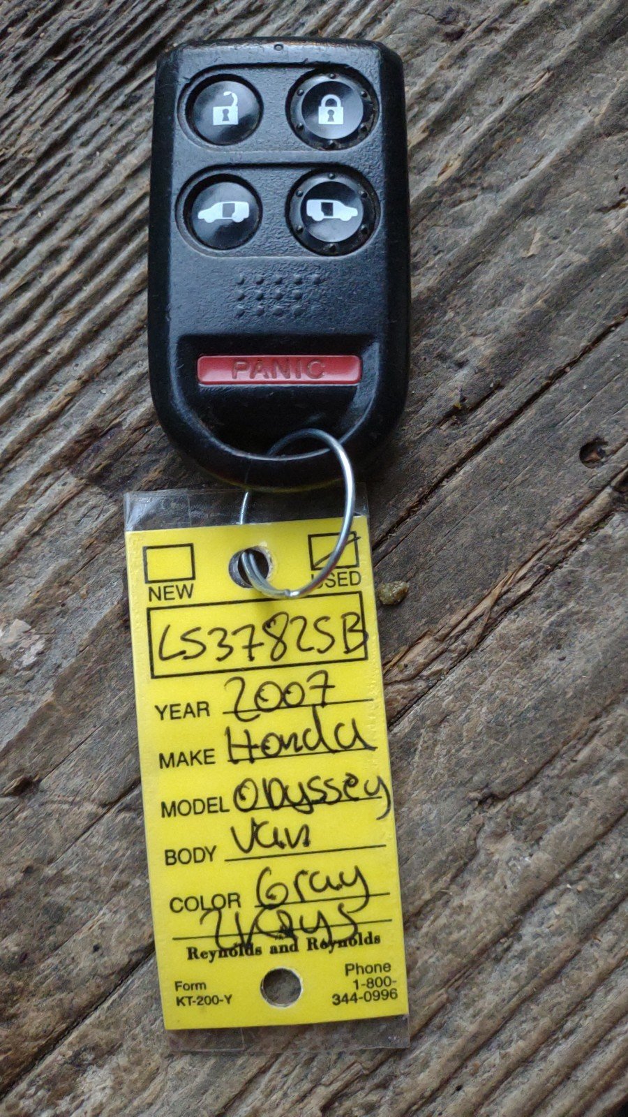 Honda Odyssey Keyless Remote Fob fA9lh5t1q