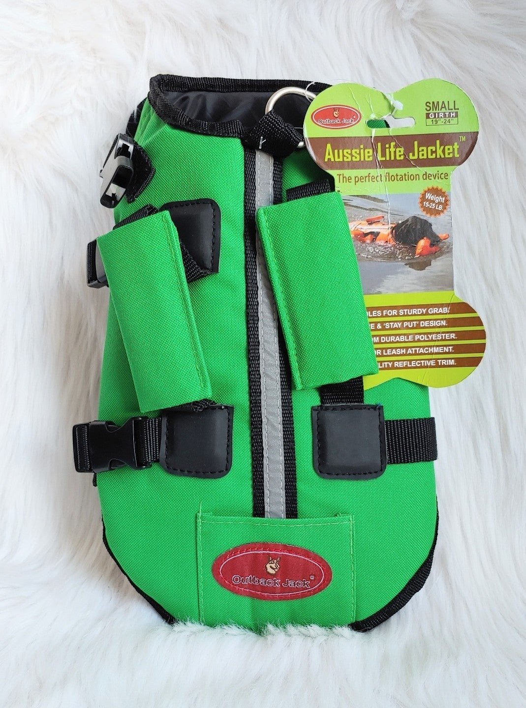 Outback Jack Aussie Life Jacket for Dogs, S gfHML3HhA