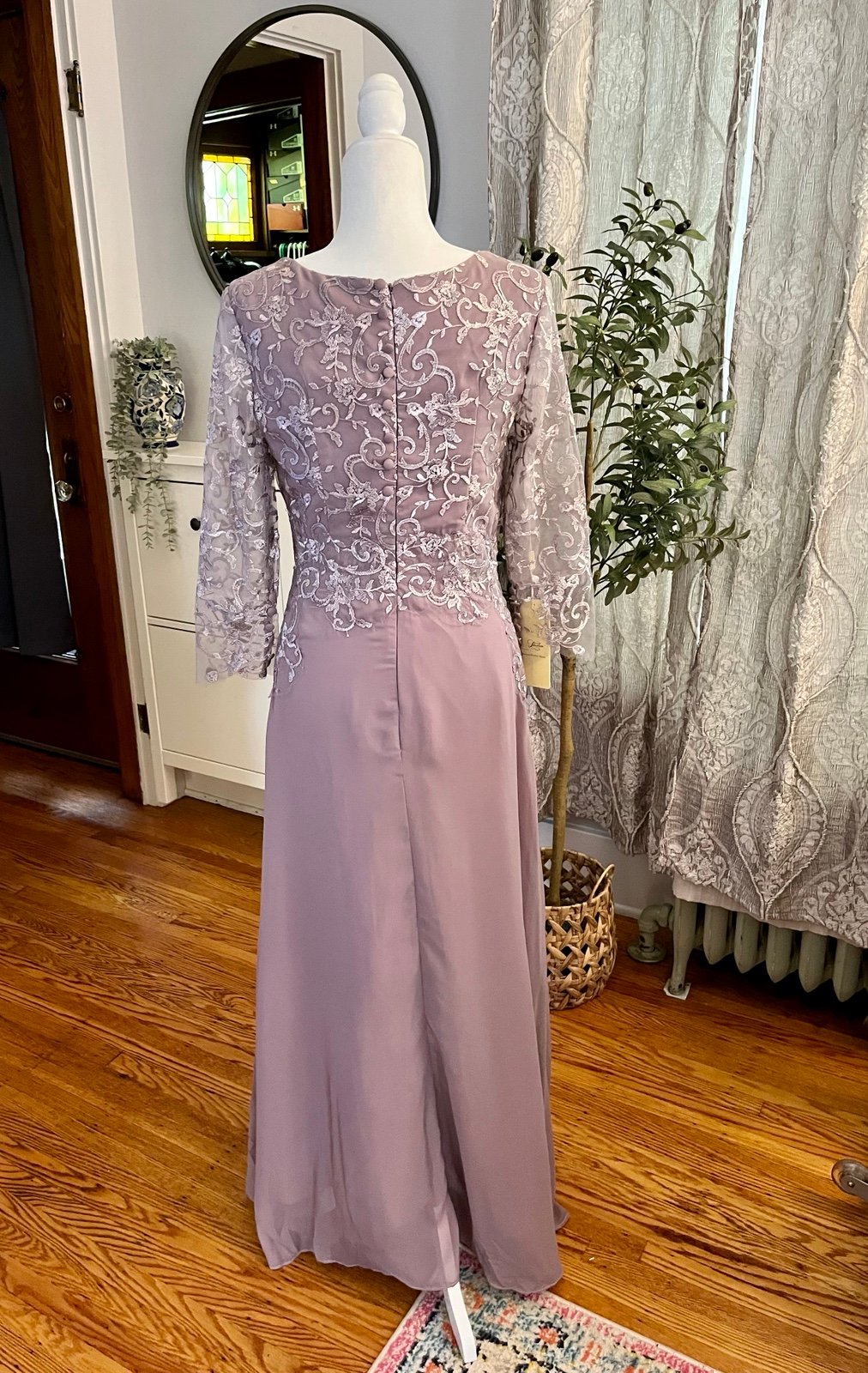 Mother of the Bride mauve evening formal dress NWT 9xkKDQ0zX