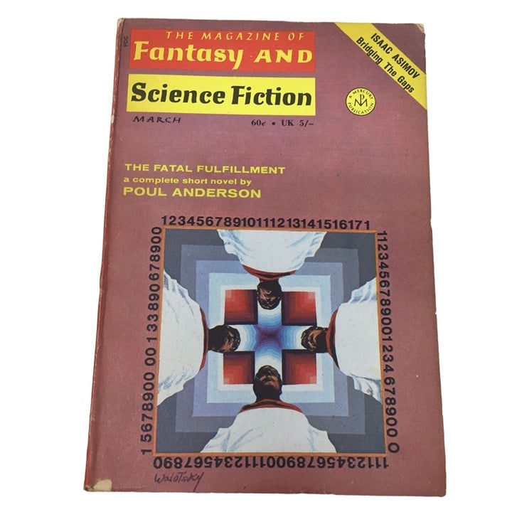 Fantasy and Science Fiction March 1970 The Fatal Fulfillment a complete short no GhA44HriW
