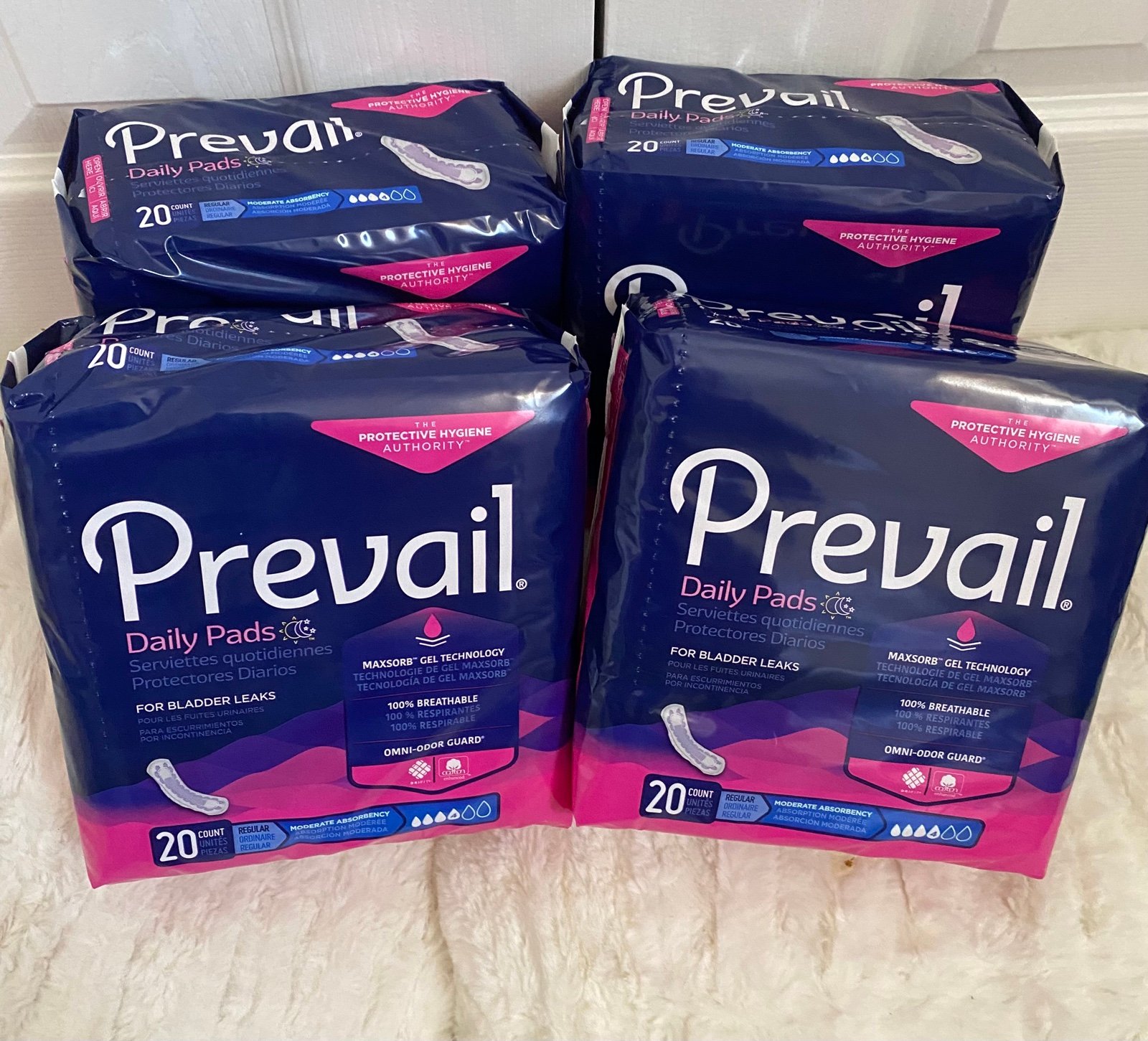 Prevail Daily Women´s Incontinence Bladder Control Pads Liners Regular /20 ct gAFOpENcJ