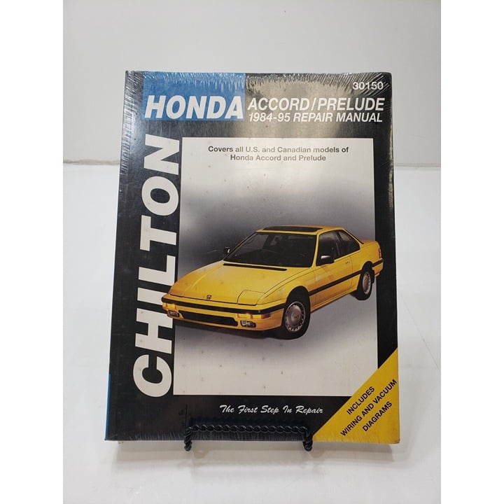 Chilton Honda Accord Prelude 1984-95 Repair Manual & Wiring Diagrams #30150 bqqi3sMMi