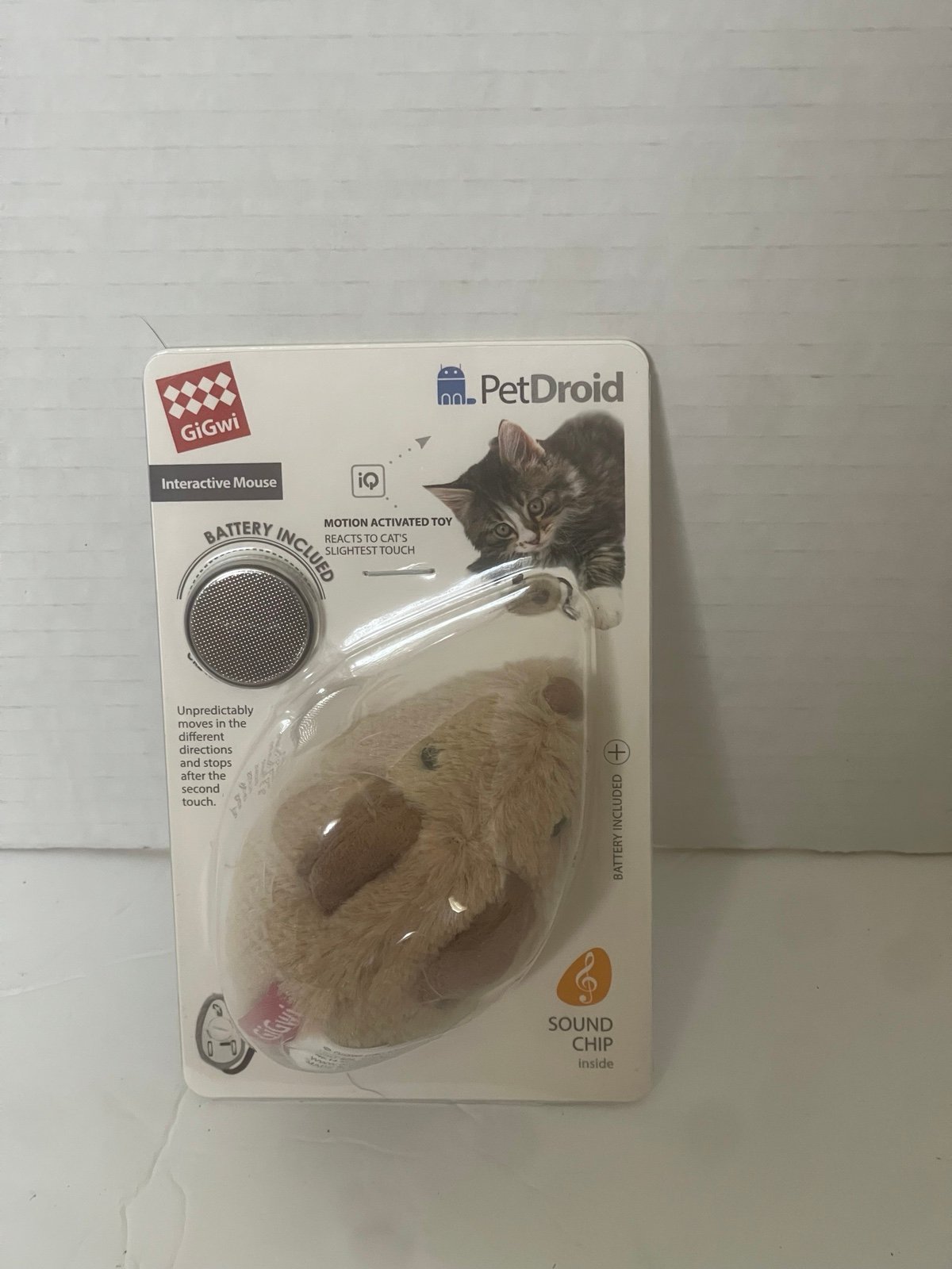 Interactive Cat Toy Mouse, Moving Automatic Mice Electr