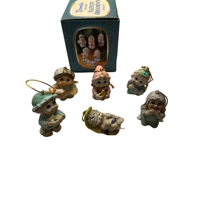 New in Box Dreamsicles Nativity Ornaments set of 6 from