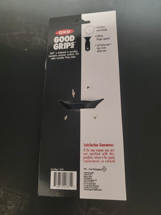 Good Grips OXO Pizza Wheel. Non-Slip Soft Grip. New on package. #20781 fTTcA6H9d