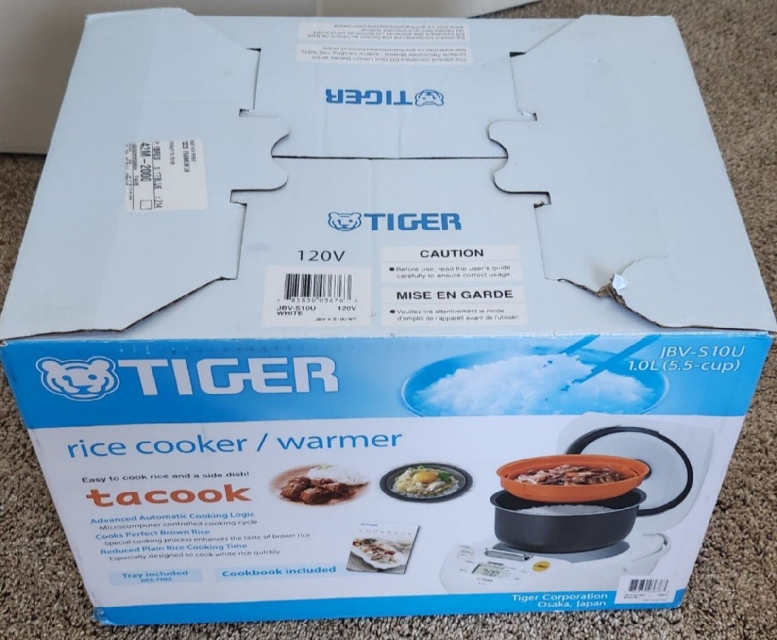 Tiger Rice cooker NIB ET9QZhxqC