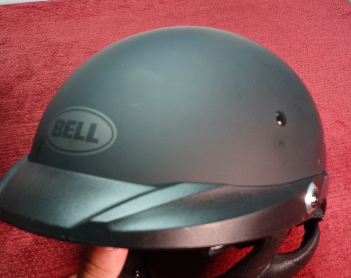 NWT*2019 Bell Motorcycle Helmet PIT BOSS solid matte bl