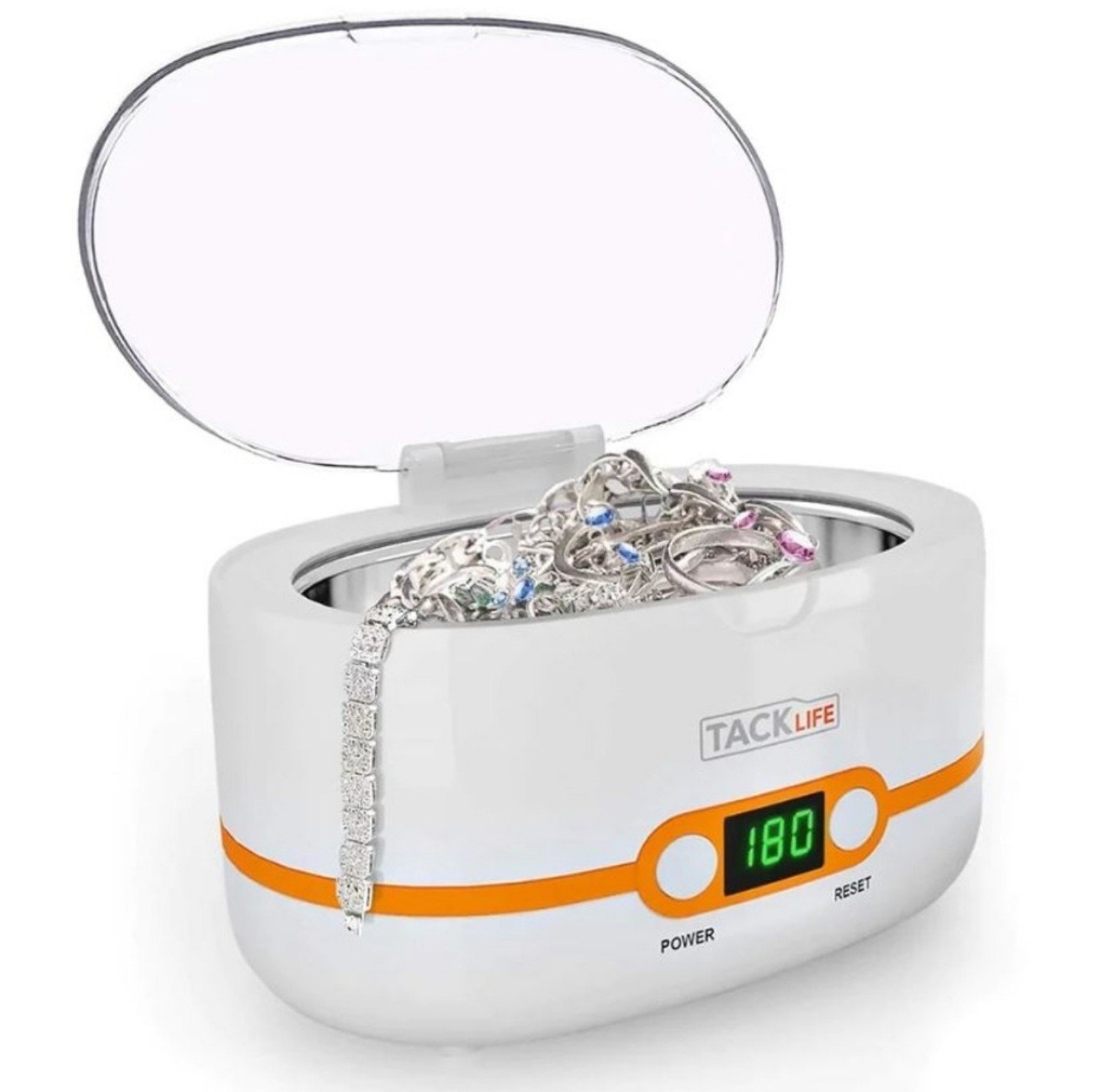 Ultrasonic Cleaner, Compact Professional Ultrasonic Jewelry Cleaner FJ8hPV1iA