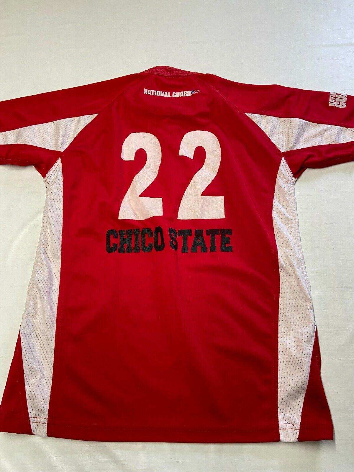Mens KOOGA Red #22 Chico State Rugby Jersey Sz M DkvVcN3Vd