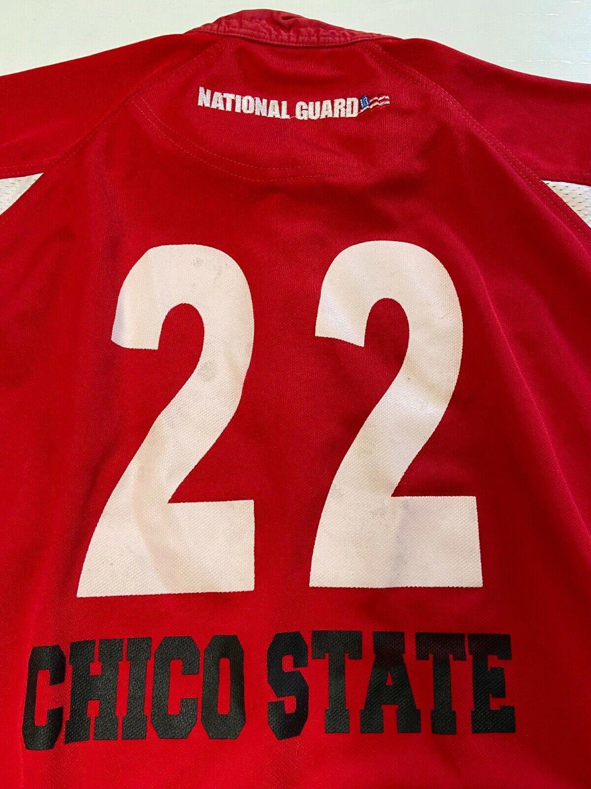 Mens KOOGA Red #22 Chico State Rugby Jersey Sz M DkvVcN3Vd