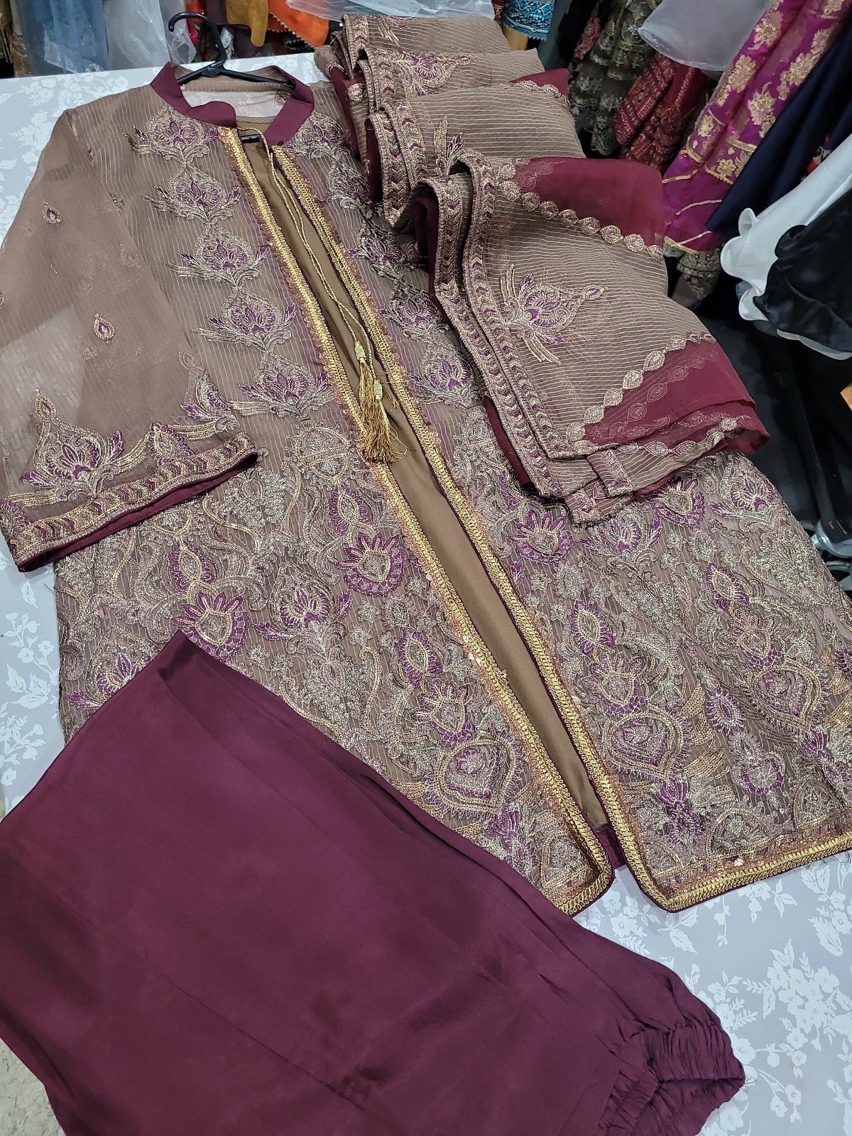 Pakistani dress size large FzwZkPswo