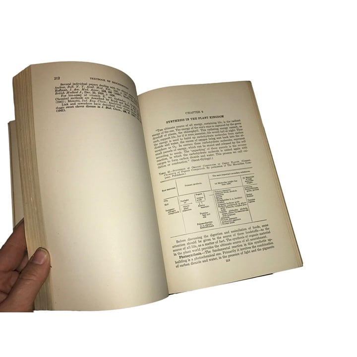 Vintage Textbook of Biochemistry - Third Edition- W.B. Saunders Company 1943 fjqJGlNbA