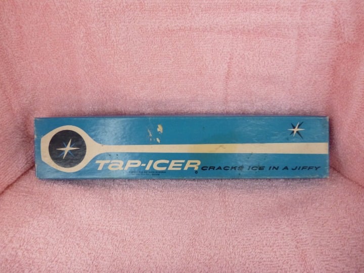 New in box with tag still on it, Vintage 1950´s? TAP-ICER cracks ice in a jiffy. EkysAwnRR