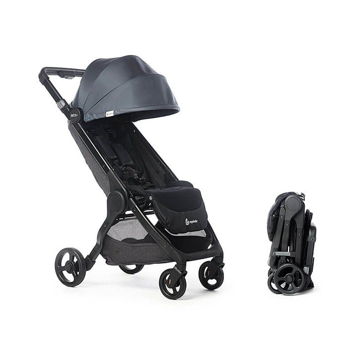 New! Ergobaby Metro+ Compact Baby Stroller, Gray Slate CQSuOVZeU