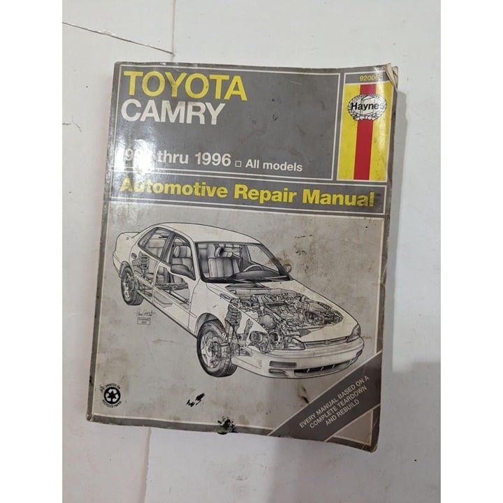 Haynes Toyota Camry 1992 Thru 1996 All models Automotive repair Manual fP1JbTICe