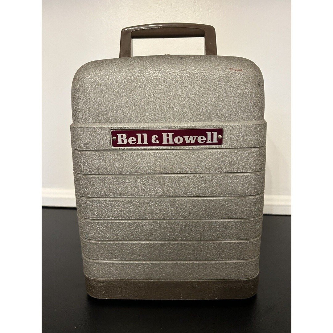 Vintage Bell & Howell 8 mm Movie Projector Model 253 AR 500 Watt Lamp WORKS 4MsvEL8Eh