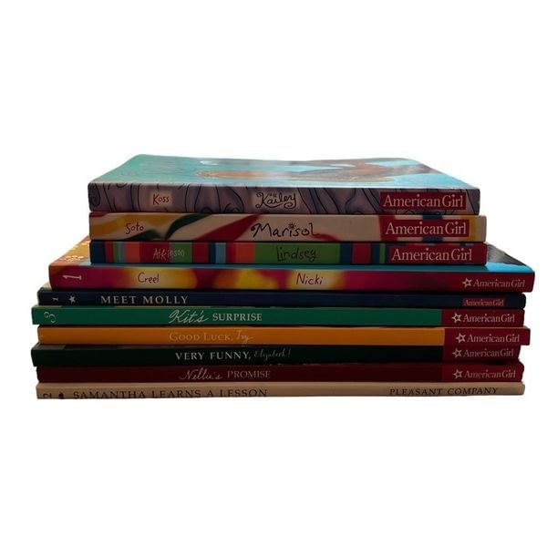 American Girl Book Collection Of 10 Paperback Books Var