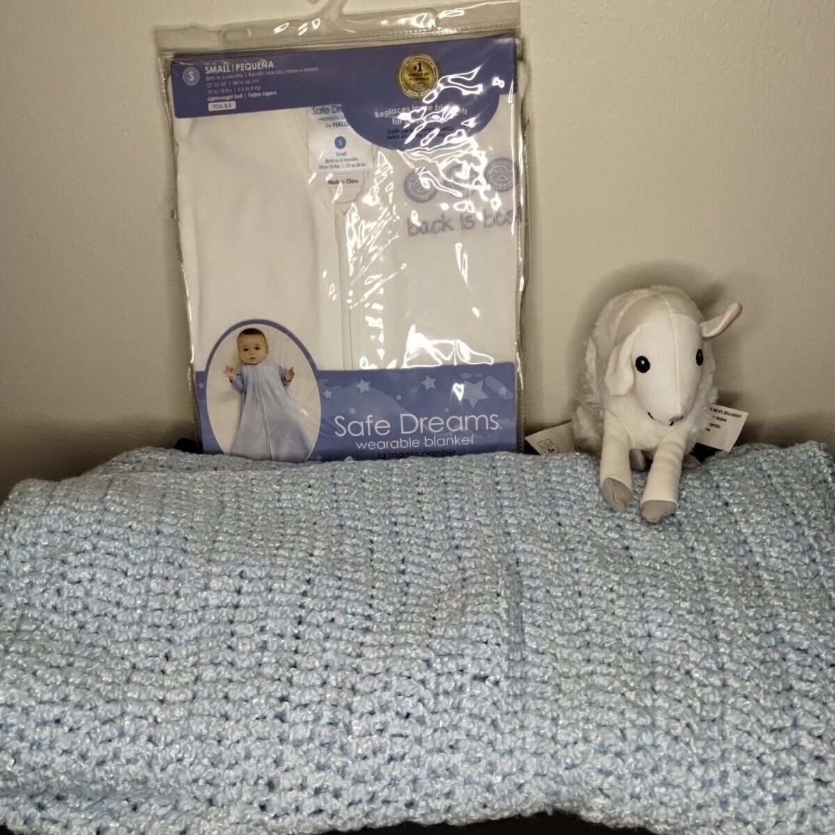 Safe Dreams Wearable Blanket By Halo Small Sleep + Baby