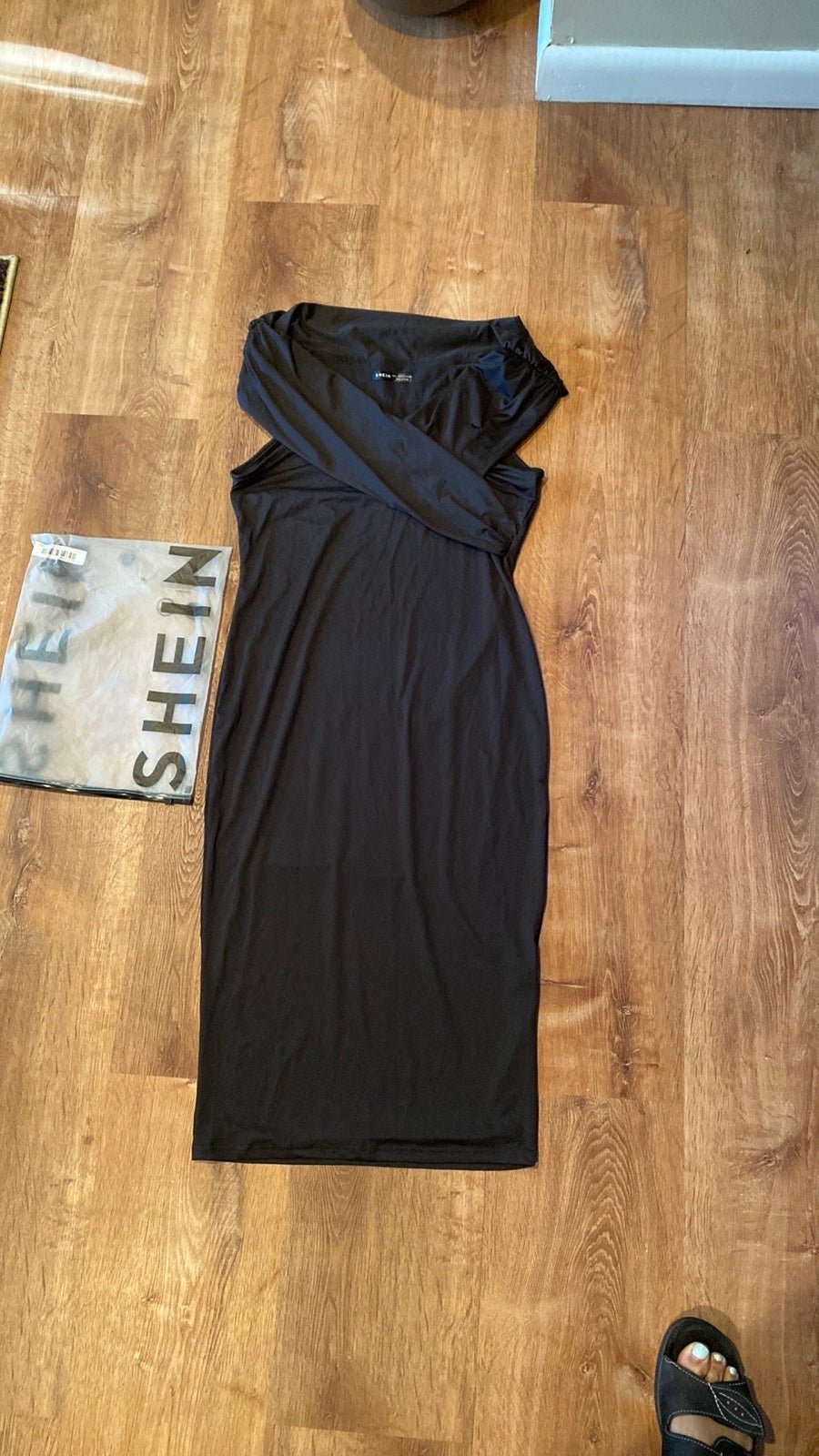 NEW SHEIN BLACK DRESS size 8/10 djHQxSgib
