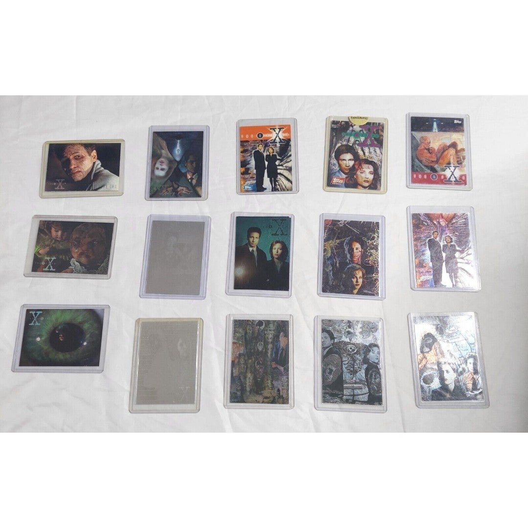 Vintage 90s Topps The X Files Trading Cards Lot of 18 acOi0XYi1