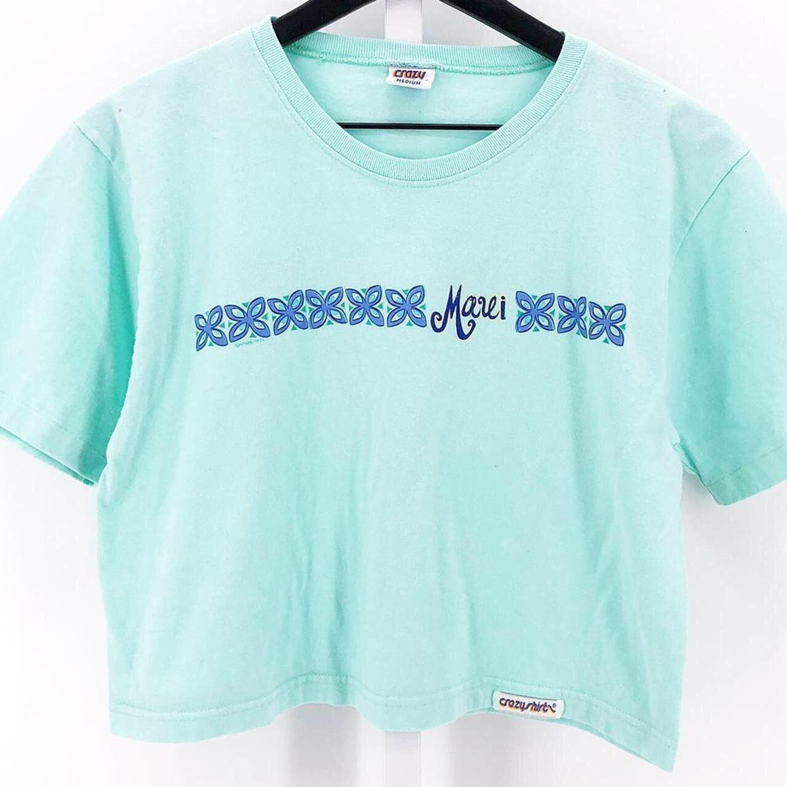 90s Maui crop graphic Crazy Shirts tshirt 1990s vintage ExwYNbeb6