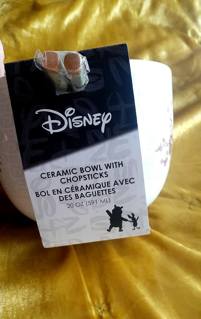 Disney Winnie the Pooh Ramen Bowl Set Collectible Disney Dish Japanese Disney 8X2yC4Its