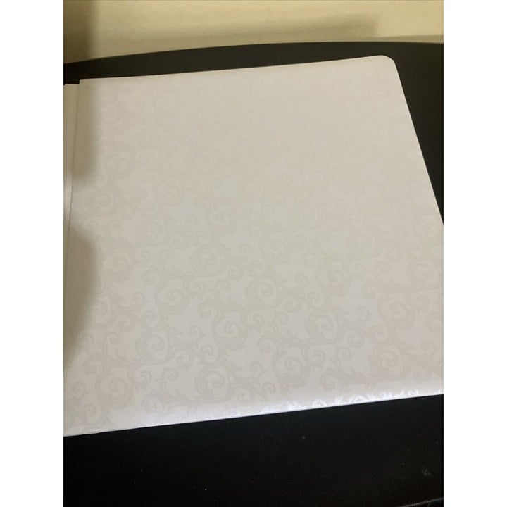 Creative Memories Wedding Promise Album 12x12 Scrapbook Elegant White + 15 pages cjIo6EfPW