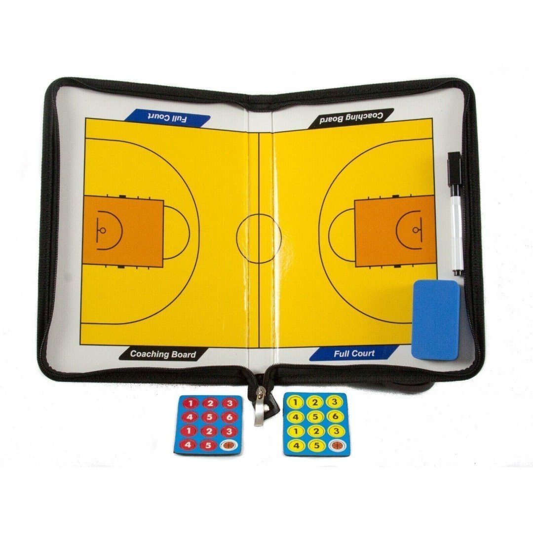 Coach Dry Erase Basketball Magnetic Coaches Board - Marker, Magnets and Eraser ggW8ekQdI
