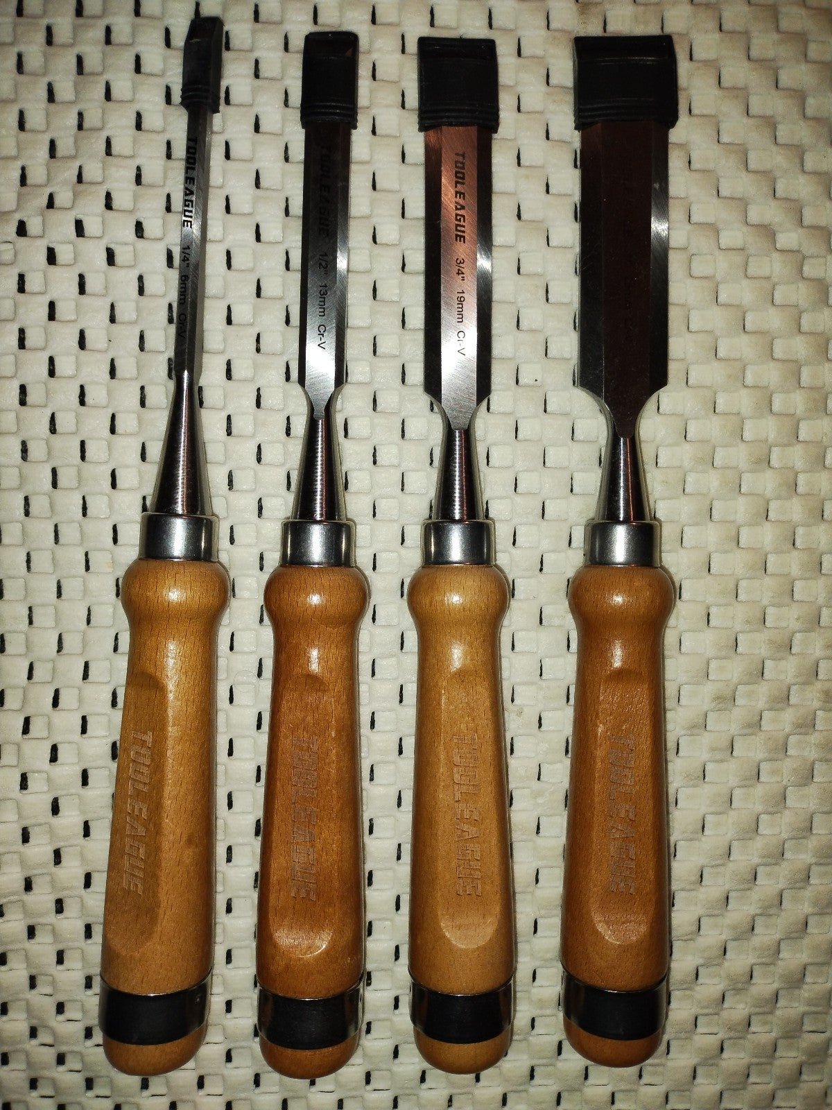 Set of 4 Wood Carving Utensils anOZvmtpn