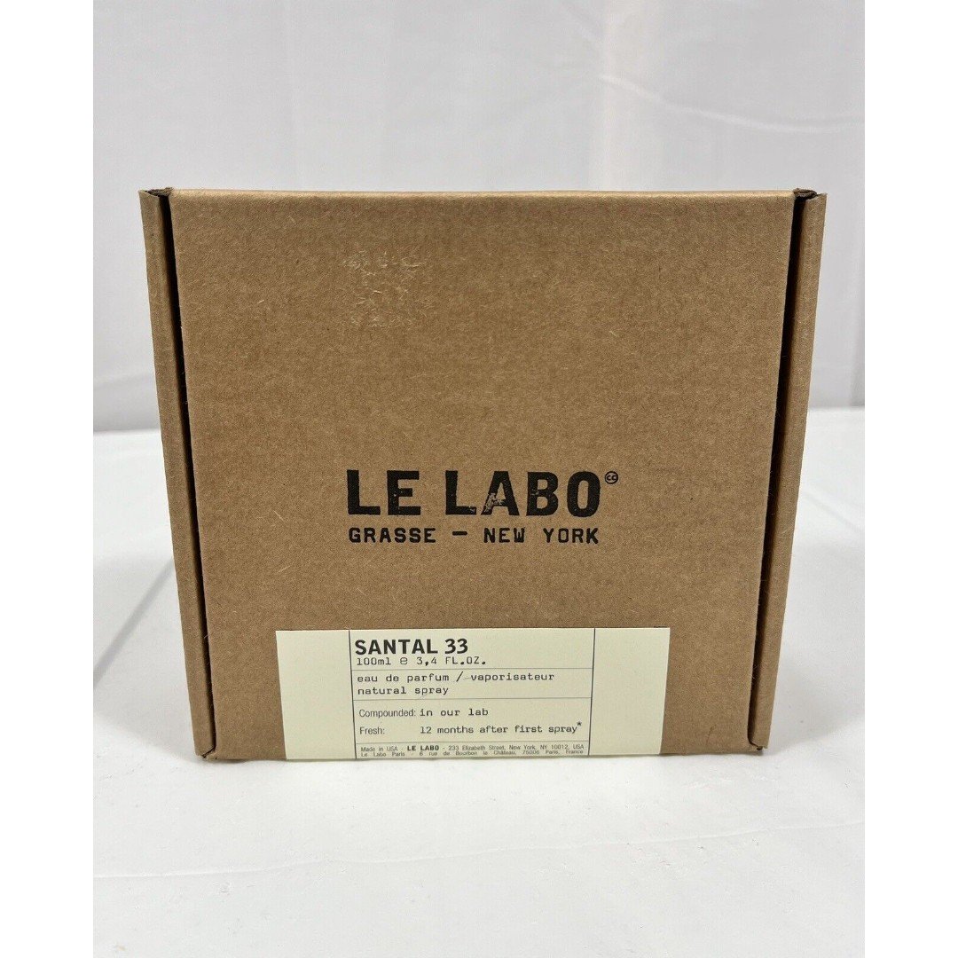 Le Labo Santal 33 3.4oz 100ml Eau de Parfum EDP Spray, Unisex, SEALED IN BOX cvA7xN7Z9