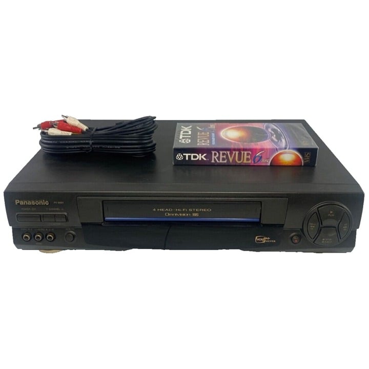 Panasonic PV-9661 Omnivision VCR Blue Line VHS Player N