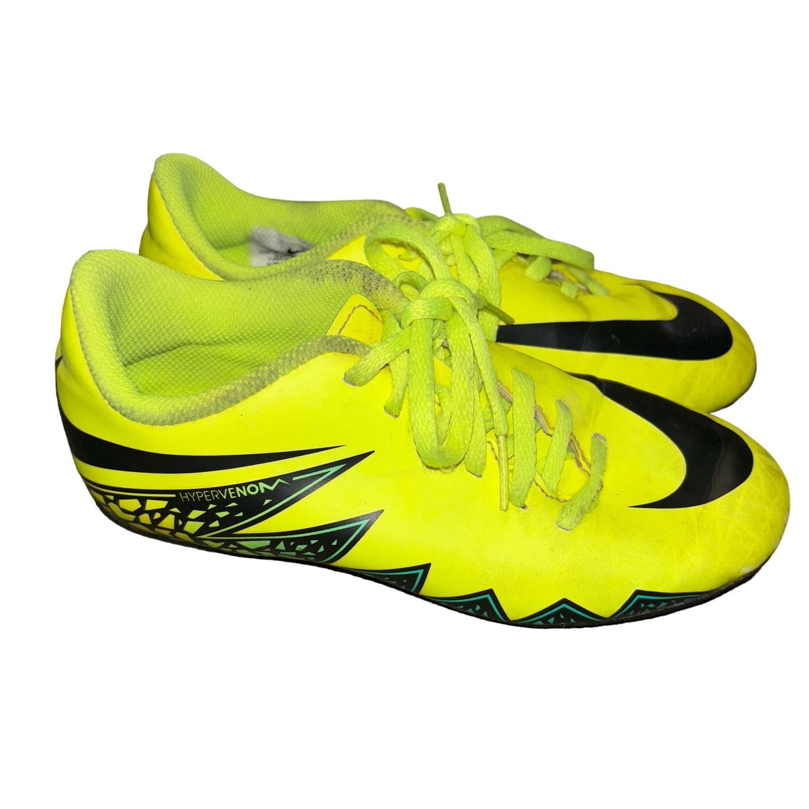 Nike Hypervenom Phade youth Soccer cleats (size 1Y) F7FJqudI5