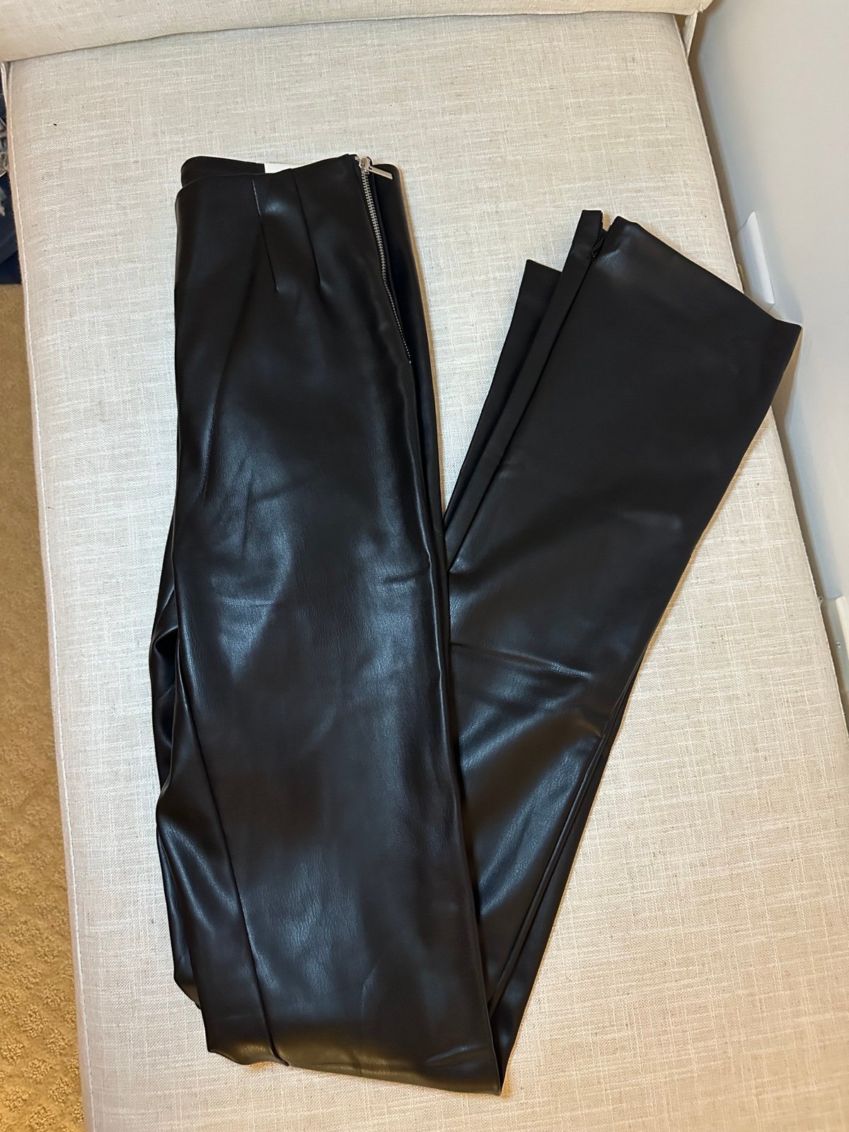 ZARA leather pants size S eRZzPYsxI