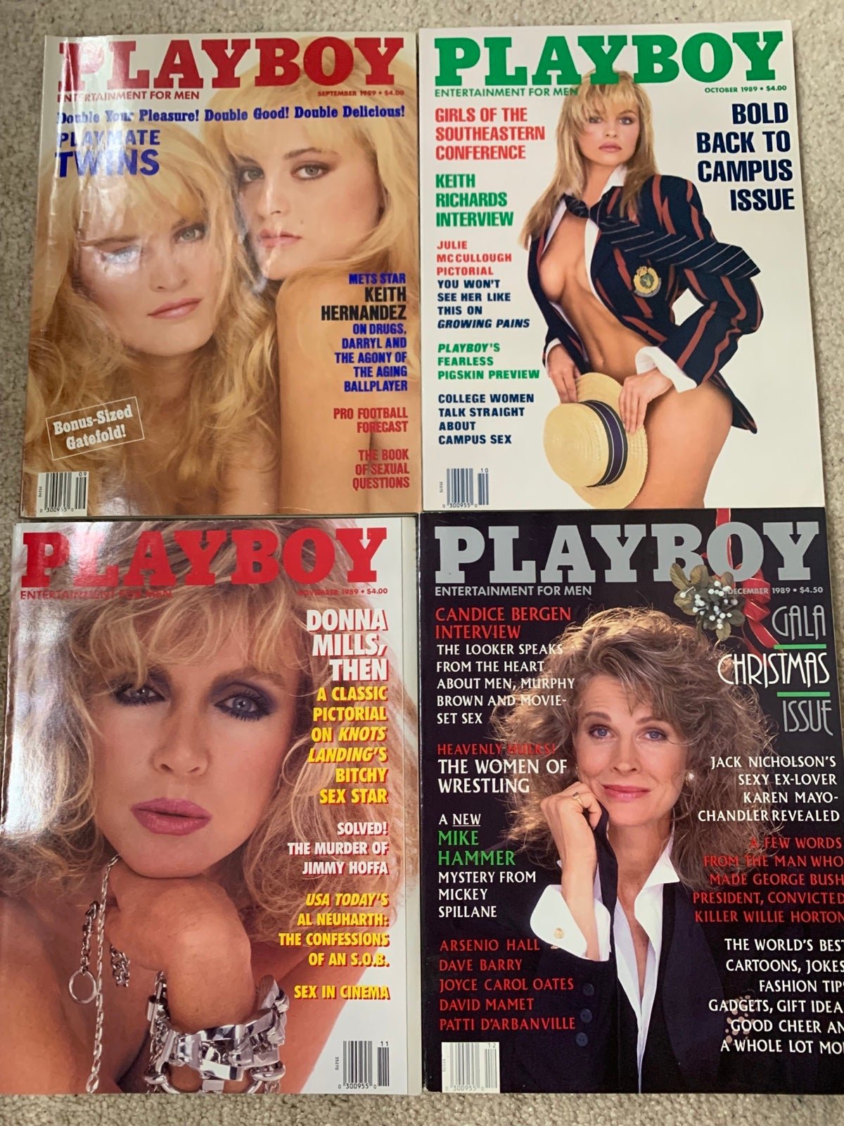 Vintage 1985 Playboy Magazines DJx0fqJBX