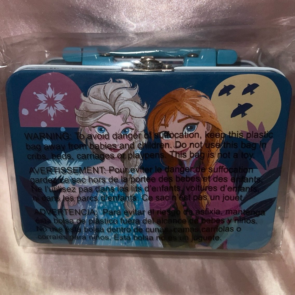 Disney Frozen Ana and  Elsa Mini Tin Case 5kZT8MmaT