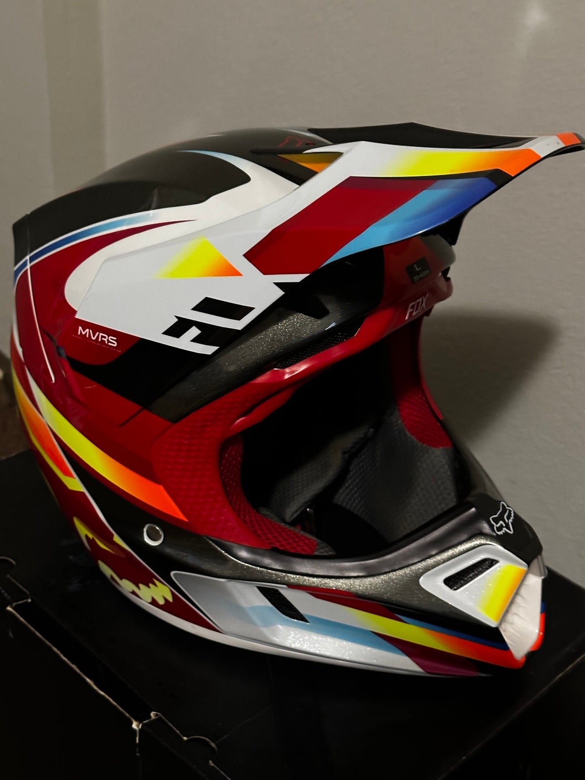 Fox racing helmet V3 flhSolZ5H