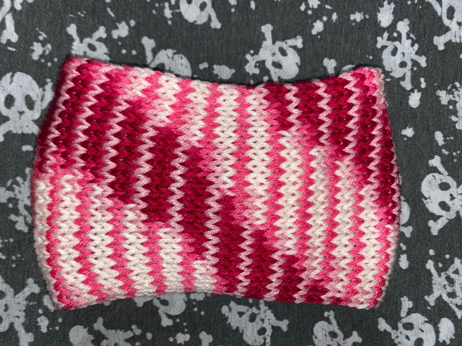 Pink Multicolor Knit Earwarmer g3Ipdqylm