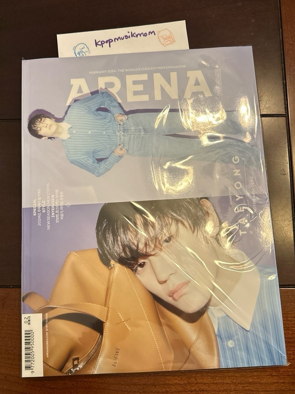TAEYONG Vers A Arena Feb 2024 unopened magazine 5Gg0sdQ
