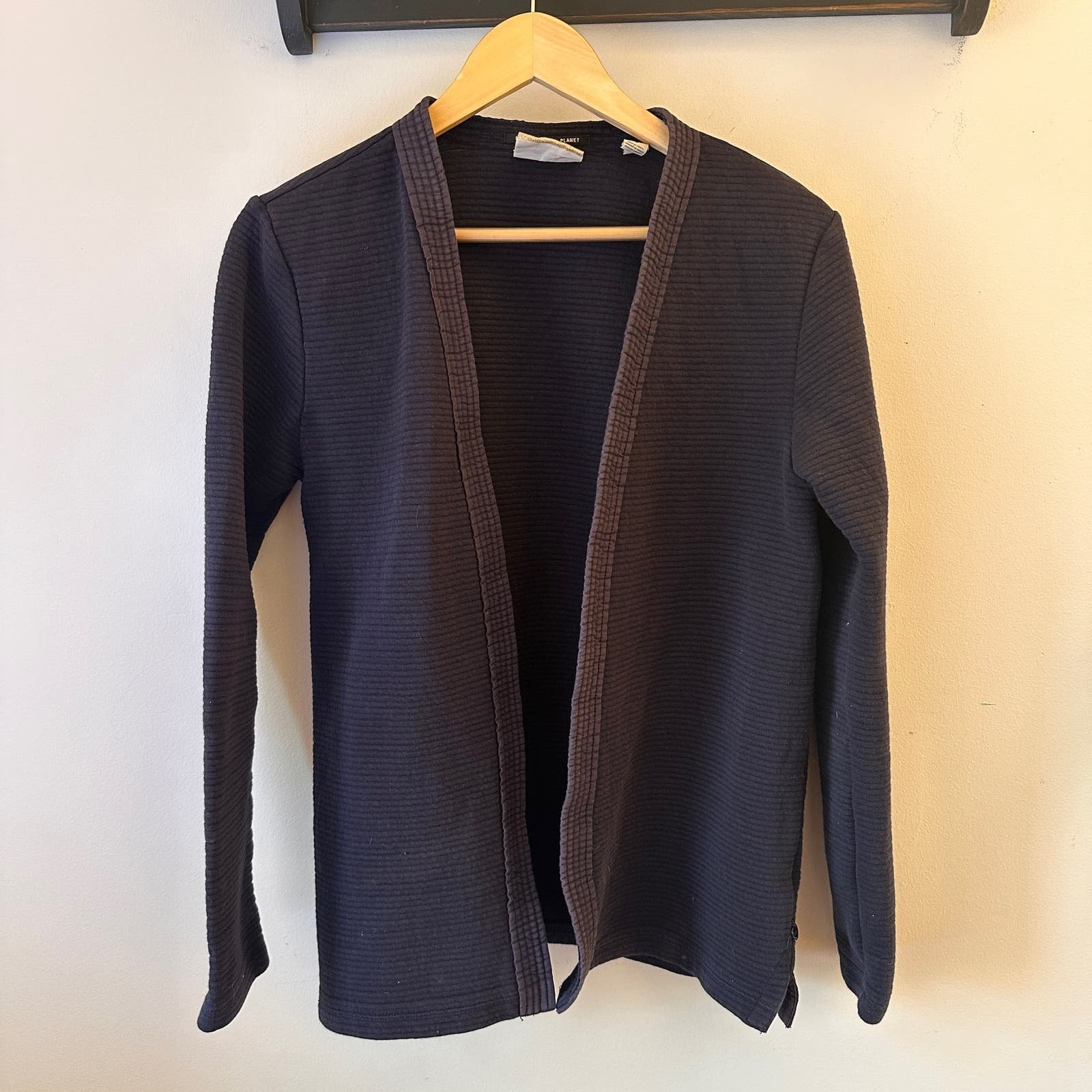 SCOTCH & SODA MAISON SCOTCH Women´s Quilted Cardigan Sweater Blazer Navy Medium bqKiUH0wt