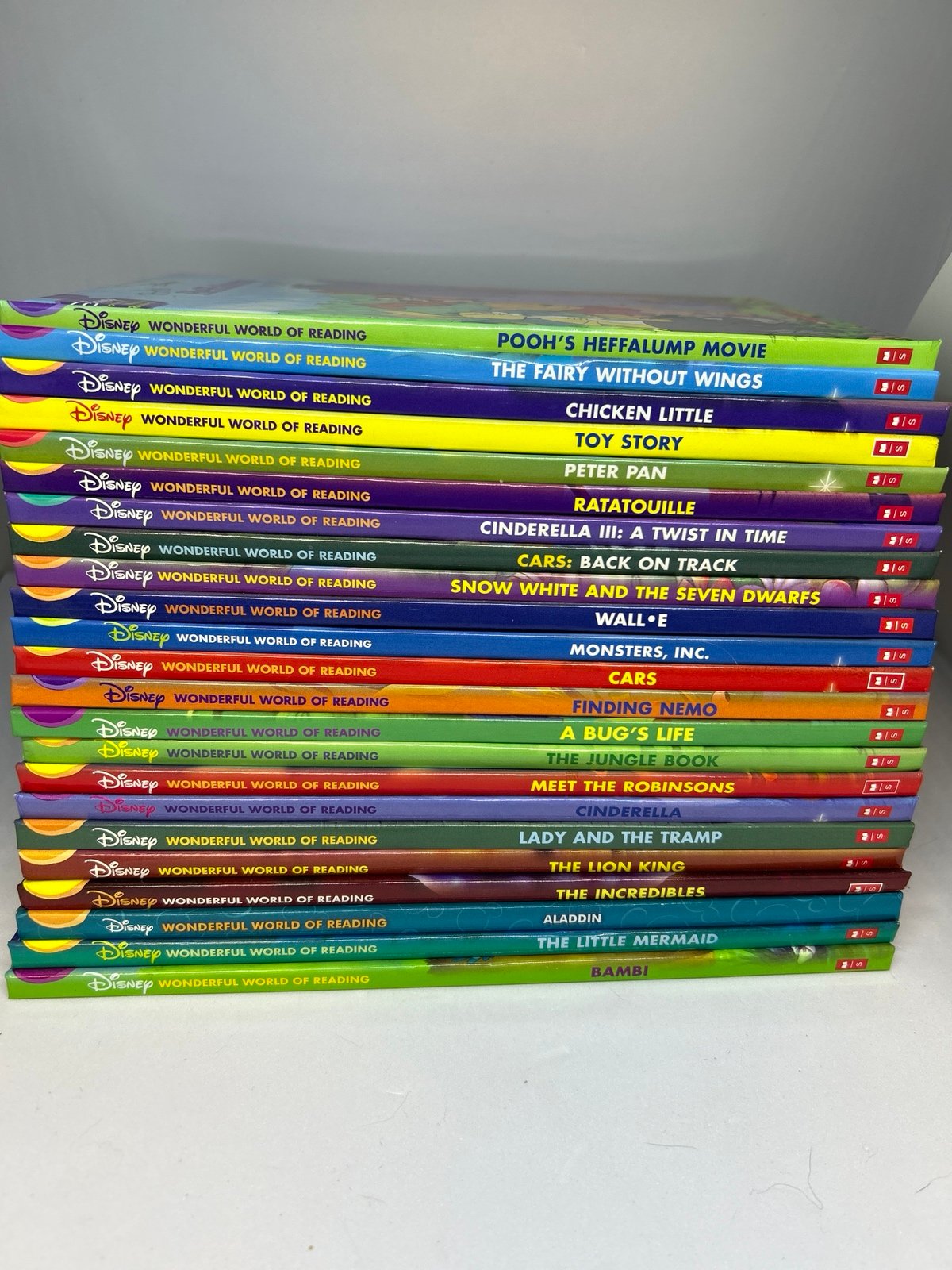 Disney wonderful world of reading lot of 23 books 92an5s5Ng